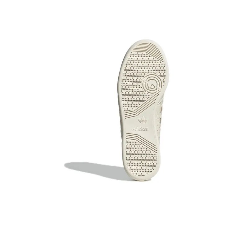 Adidas Originals Continental 80 Stripes Non-slip Lightweight Low-Top Skateboard Shoes Unisex Milk Tea Brown-5