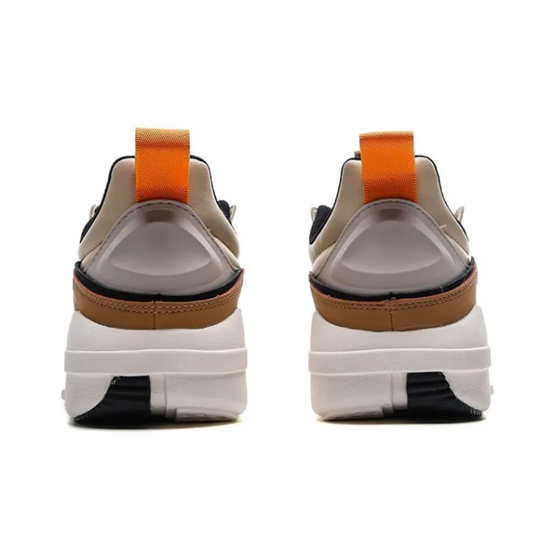 Anta Life Collection Coverage Anti Slip And Wear Resistant Breathable Low Top Skateboard Shoes Men's Brown Black White-3