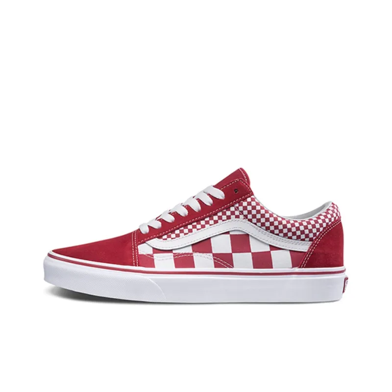 Vans Old Skool Mix Checker Chili Pepper-0