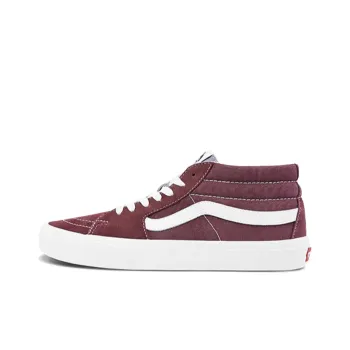 Vans Sk8 Mid Mid Top Retro Skate Shoes Unisex Dark Purple