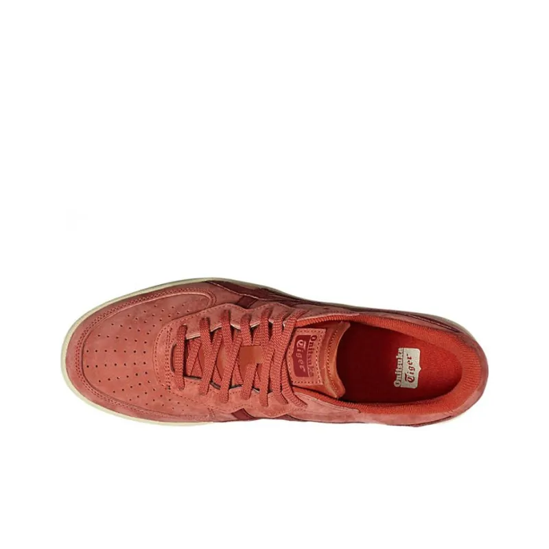 Onitsuka Tiger GSM Wear-Resistant Low-Top Skateboard Shoes Unisex Brick Red-2