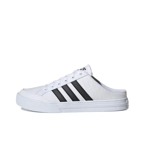 Adidas Neo Vs Set Skateboard Shoes Unisex Low-Top White/Black