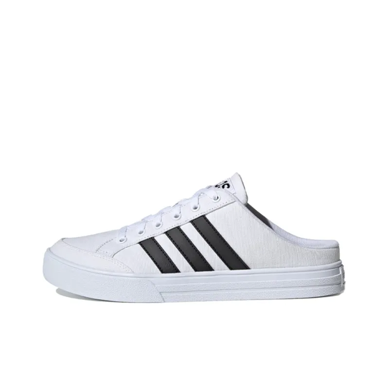Adidas Neo Vs Set Mule 'White Black'-0