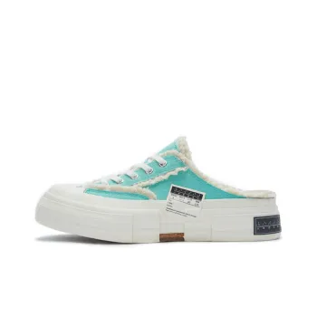 VESSEL G.O.P. Slip On Blue Anti Slip And Wear Resistant Lightweight Low Top Skateboard Shoes Unisex Blue Pink