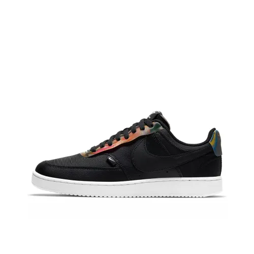 Nike Court Vision Low PRM Black Rainbow White