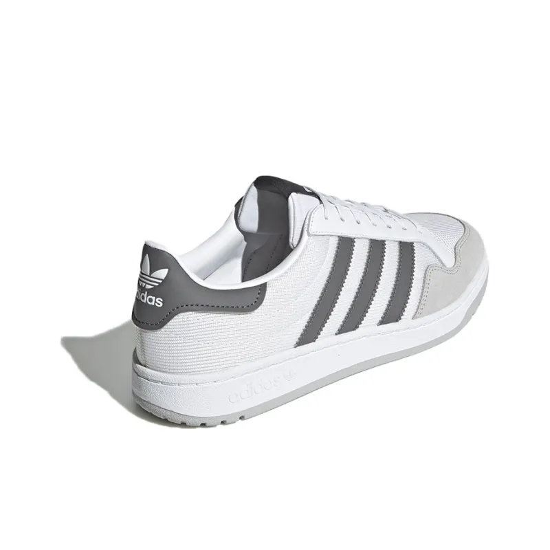 Adidas Originals Team Court Shoes White/Grey-3