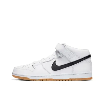 Nike Sb Dunk Mid Orange Label White