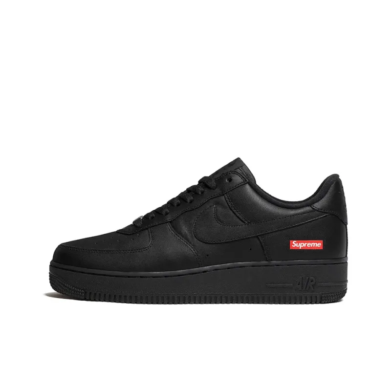 Nike Air Force 1 Low Supreme Black-0