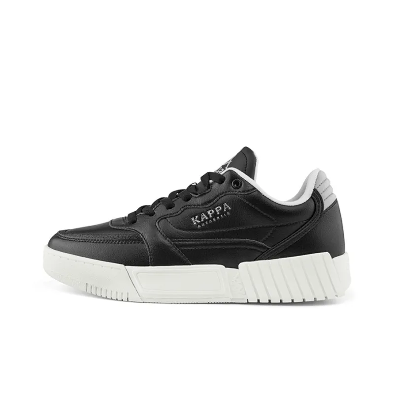 Kappa Low-Top Skateboard Shoes Unisex Black-0