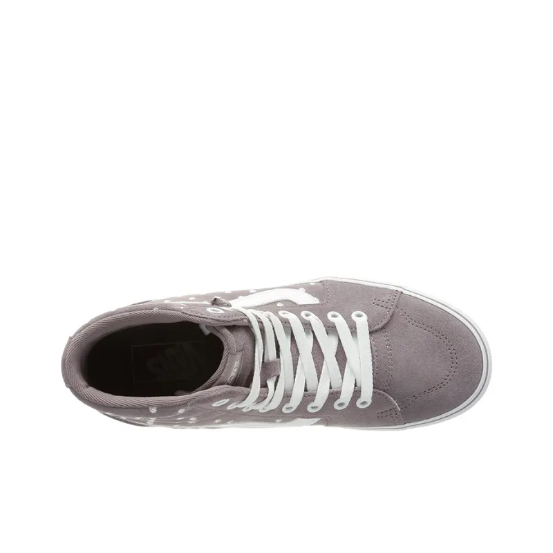 Vans Filmore Hi Sneakers Purple Gray Women's-2