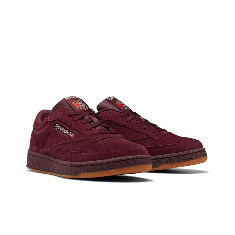 Reebok Club C 85 Maroon Modern Beige-2