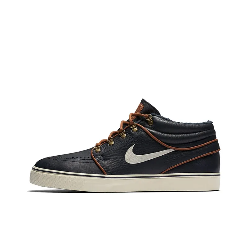 Nike Sb Zoom Stefan Janoski Mid Obsidian Tan-0