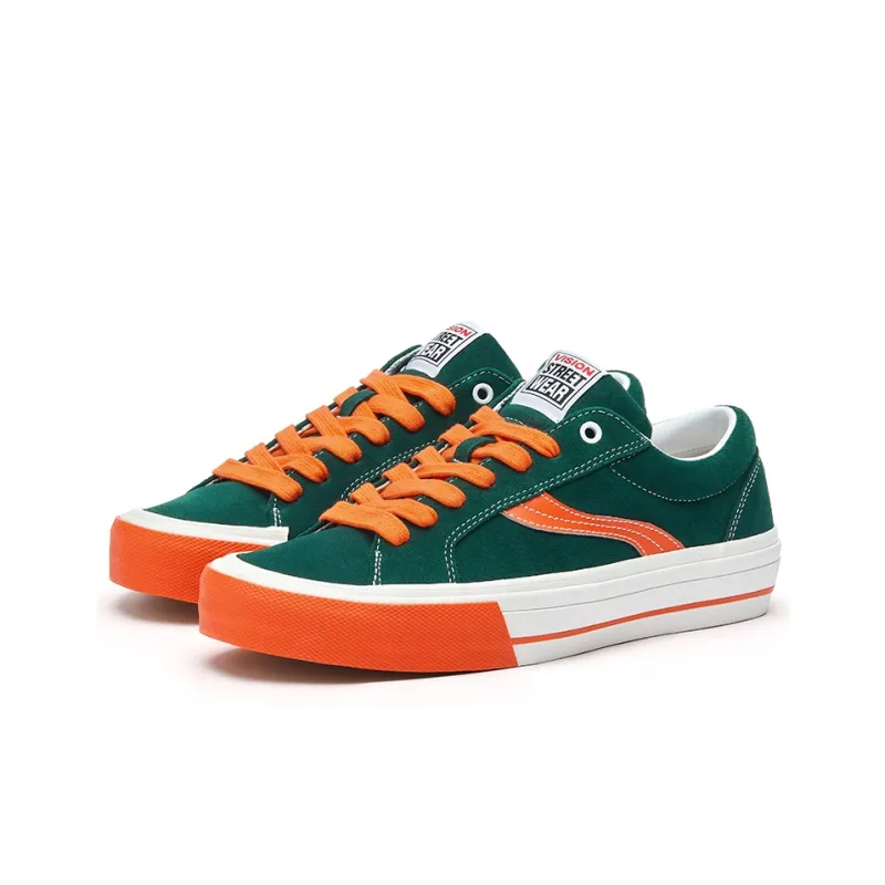 Odd CIRKUS x Vision Street Wear Astley Pro Low Top Skateboard Shoes Unisex Green-2