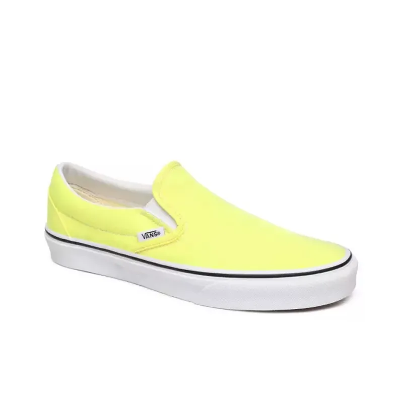 Vans Neon Classic Slip On 'Lemon Yellow'-2