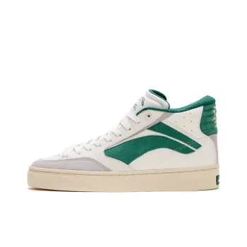 LINING 180 Cozy Skateboarding Shoes White Green Women's