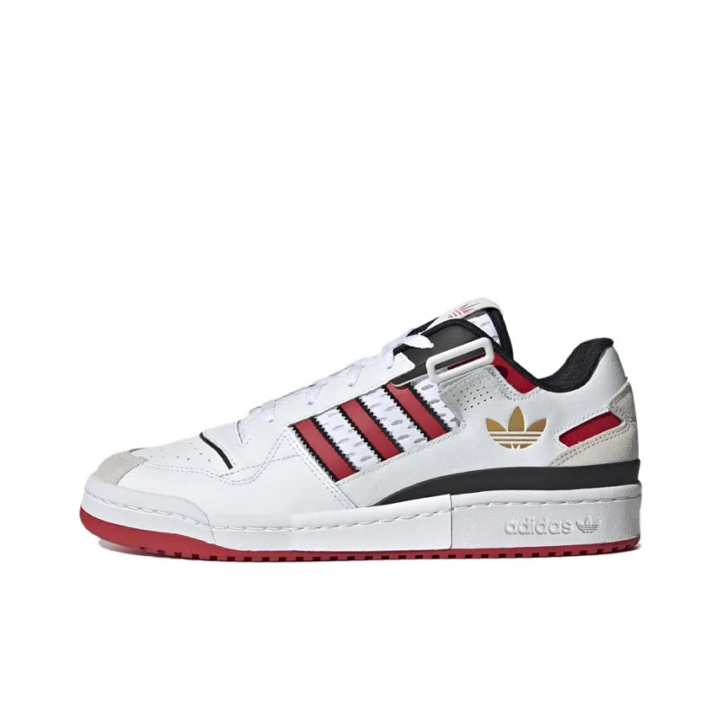 Adidas Forum Exhibit Low 'White Scarlet'-0