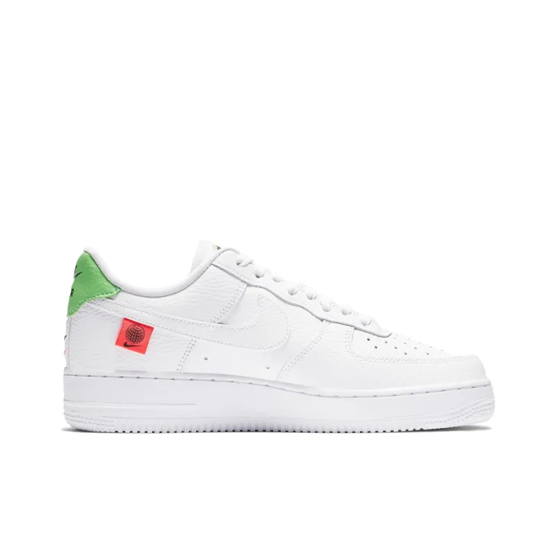 Nike Air Force 1 Low '07 Worldwide Pack Flash Crimson Green Strike Women's-1