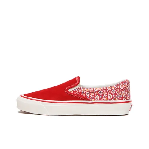 Vans Slip-On OG Classic LX 'Micro Daisy - Racing Red'