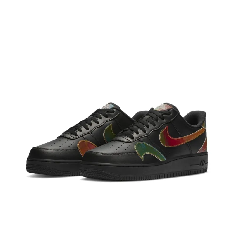 Nike Air Force 1 Low Misplaced Swooshes Black Multi-2