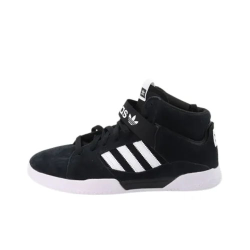 Adidas Originals VRX Cup Skateboard Shoes Men Mid-Top Black/White