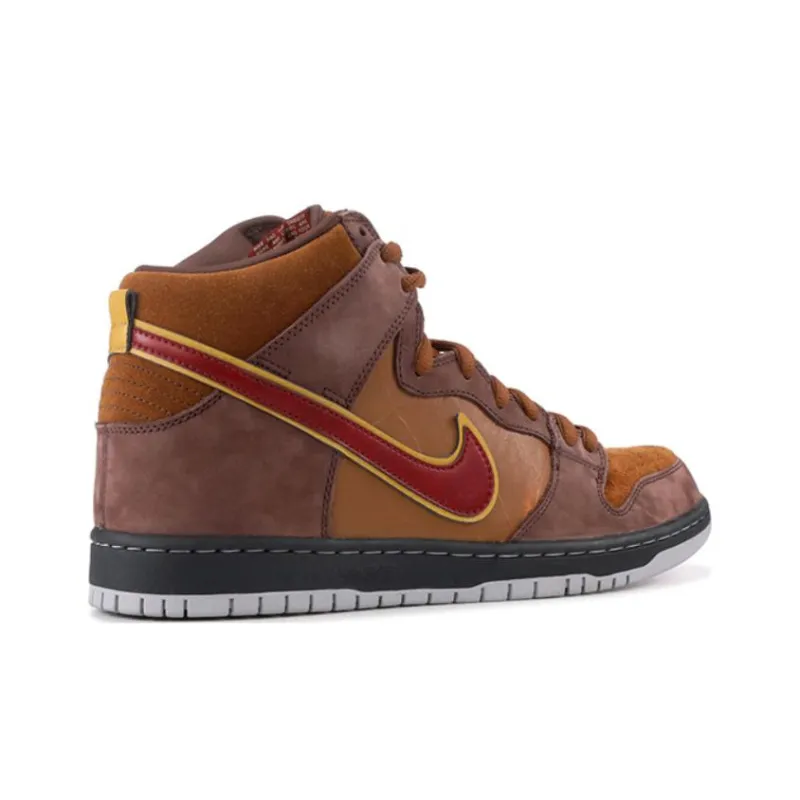 Nike Dunk SB SPoT \'Cigar City Special Box Non slip Lightweight High Top Skateboard Shoes Men's Light Umber-2