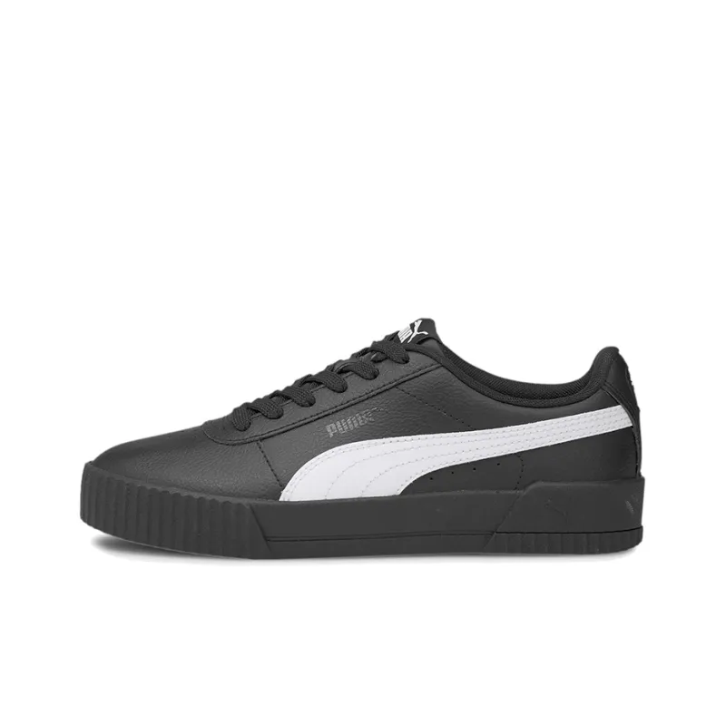 PUMA Carina Leather 'Black And White' Women's-0