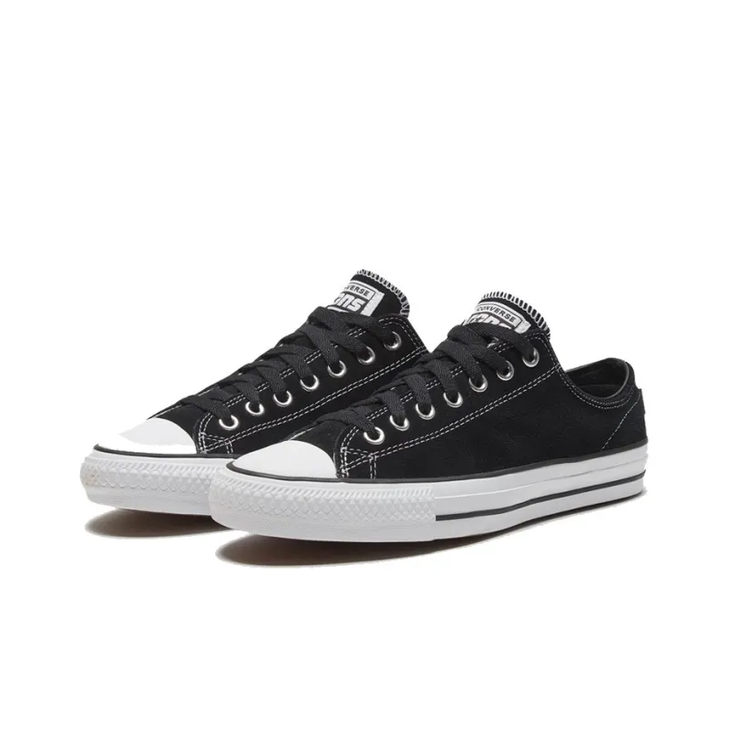 Converse Cons Chuck Taylor All Star Pro Suede Low 'Black White'-2