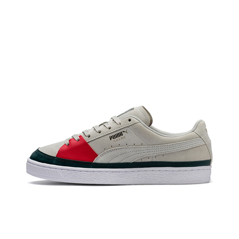 Puma Suede Skateboarding Shoes Unisex Low top Gray EU 37