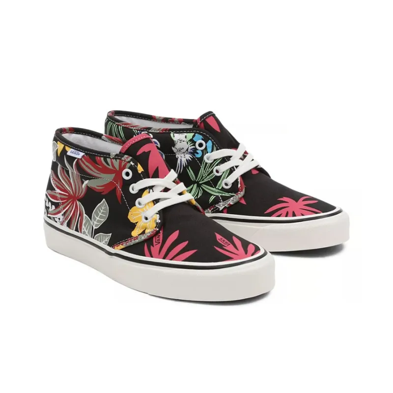 Vans Anaheim Factory Chukka 49 Dx Mid Top Sneakers Black/Red Women's-2