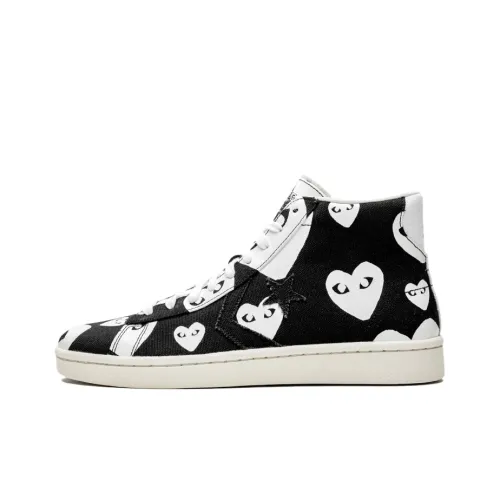 Converse Pro Leather Comme Des Garçons X 'Black White'