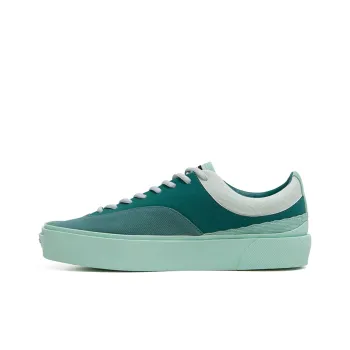 EQLZ EQUALIZER Fault Slip Resistant Low Top Skateboard Shoes Unisex Seaweed Misprint