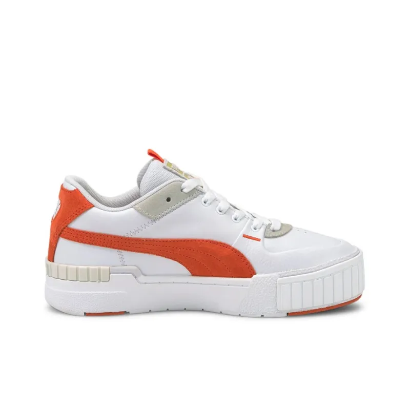 PUMA Cali Sport Mix Sneakers White/Red Women's-1