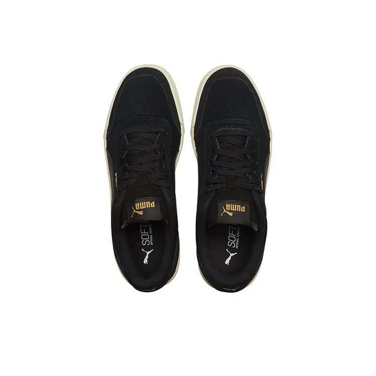 PUMA Caracal Suede 'Black White Gold'-3