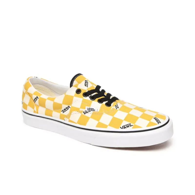 Vans Era Big Check Yolk Yellow-2