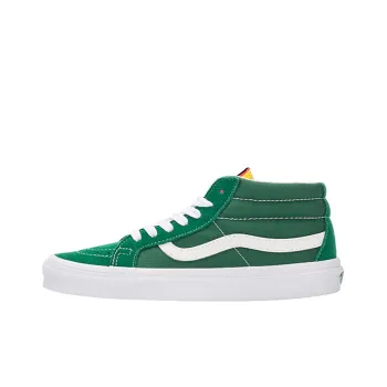 Vans SK8 Mid Suede Street Style Sneakers 'Green White'