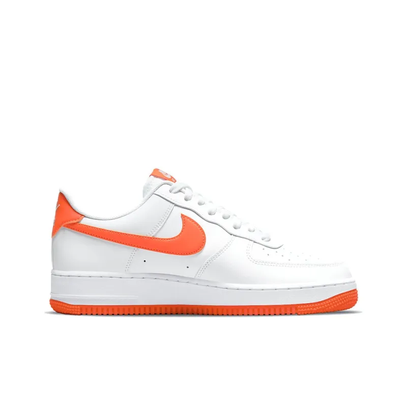 Nike Air Force 1 Low White Orange 2021-1