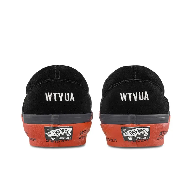 Vans Wtaps X Og Classic Slip On Lx 'Black Red'-4
