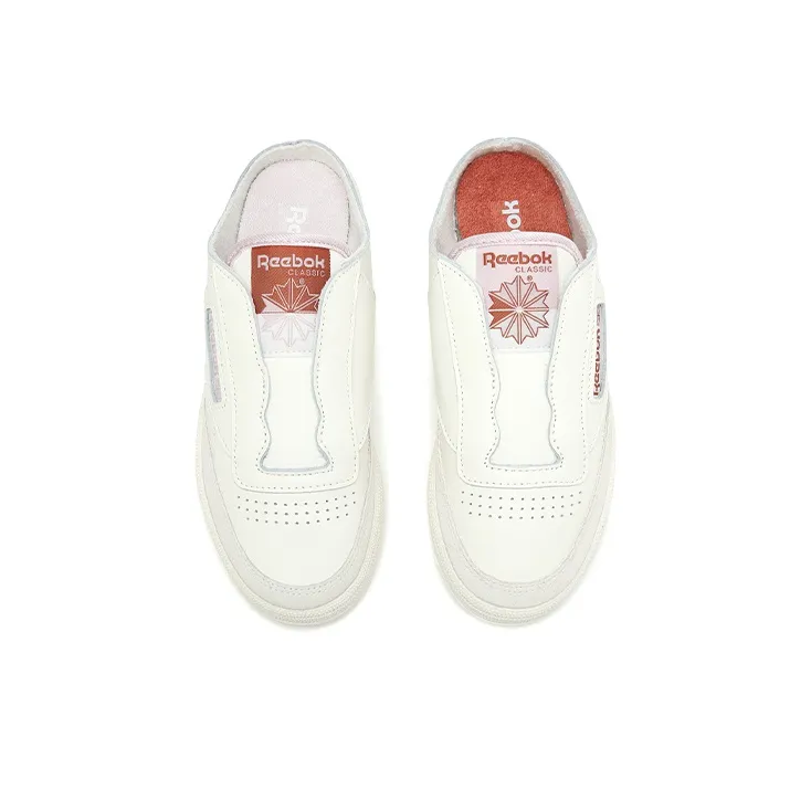 Reebok Club C Laceless Mule Chalk Women's-3