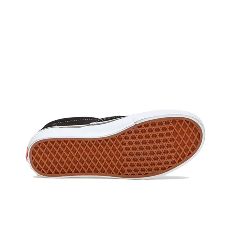 Vans Skate Slip On Black White-4