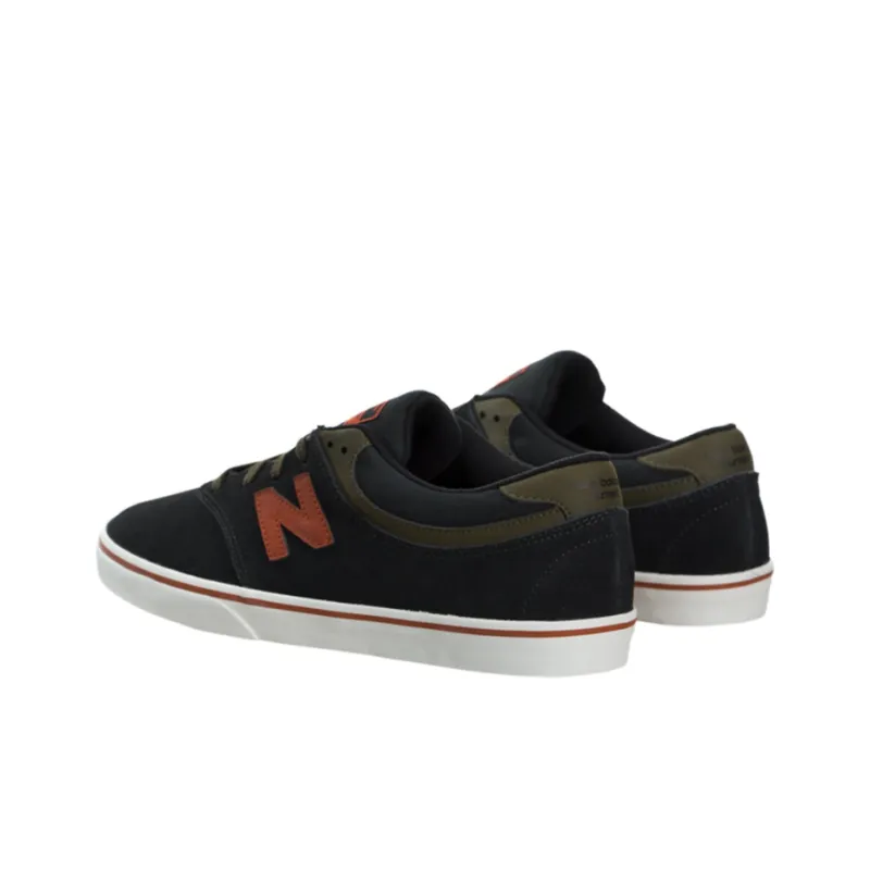 New Balance NB Quincy 254 Balanced Wear-Resistant Low-Top Skateboard Shoes Men's Black-3