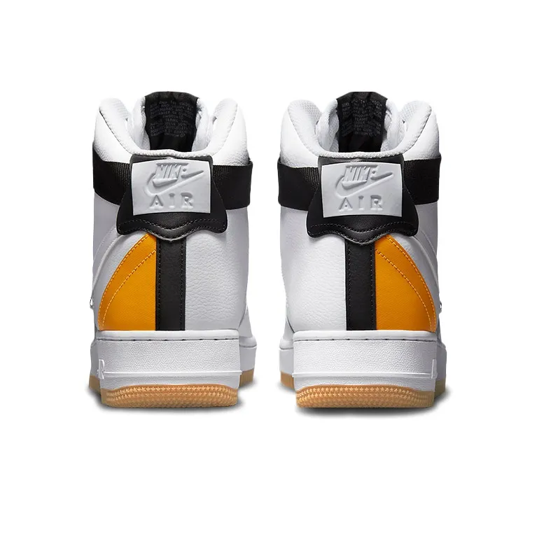 Nike Air Force 1 High Nba White University Gold-4