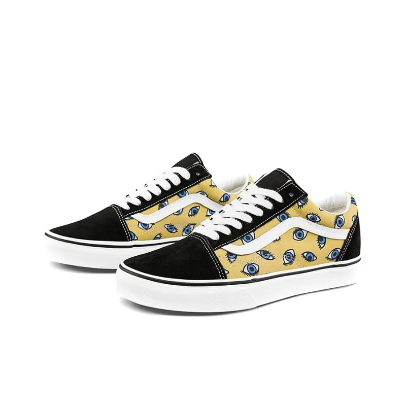 Vans Looking Glass Old Skool 'Black Yellow'-1