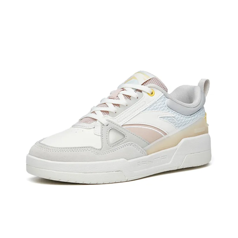 ANTA Life Series Sneakers 'White Pink Grey' Women's-2