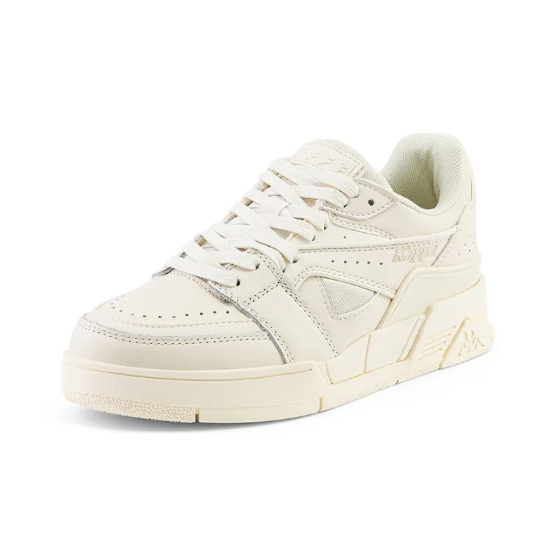 Kappa Wear-Resistant Low-Top Skateboard Shoes Unisex Winter White-1
