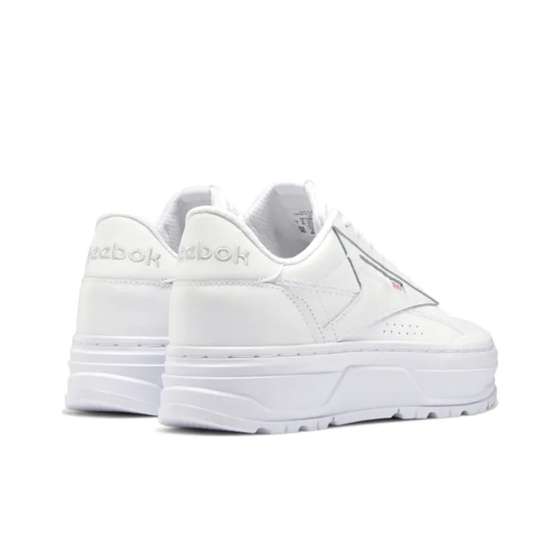 Reebok Club C Double Geo White Pure Grey Women's-3
