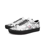 vans old skool grade school black white