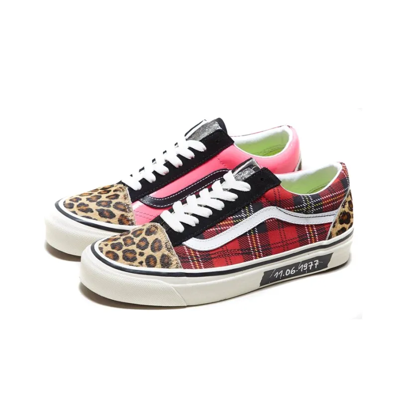 Vans Old Skool English Invasion Redleopard-2