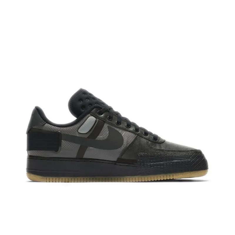 Nike Air Force 1 Type Black Gum-1