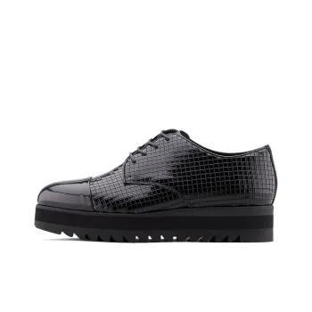 Onitsuka Tiger Derby Shoes 'Black' Women's