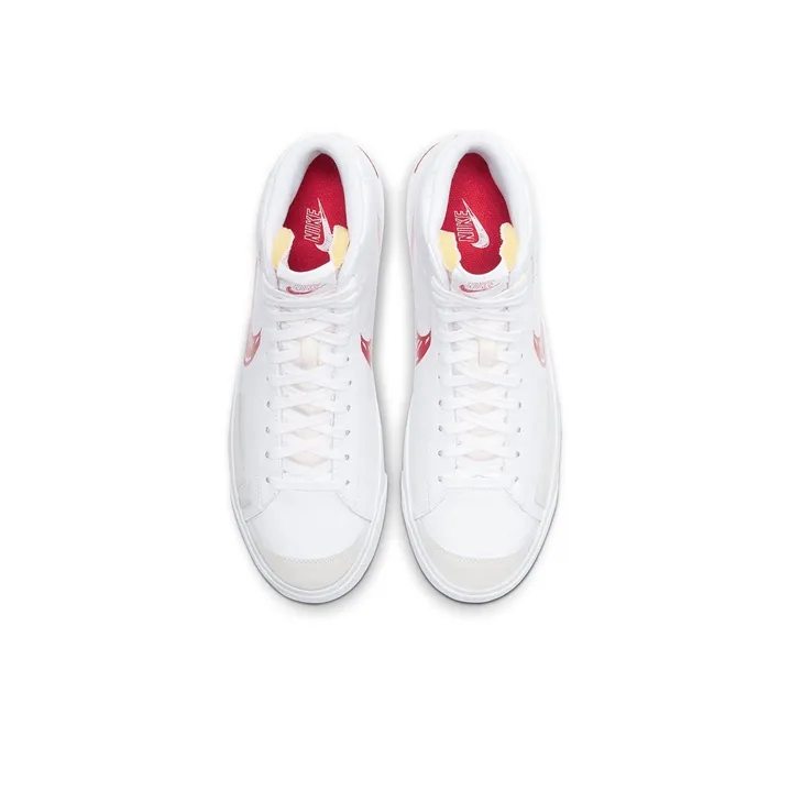 Nike Blazer Mid 77 Sketch White Red-3